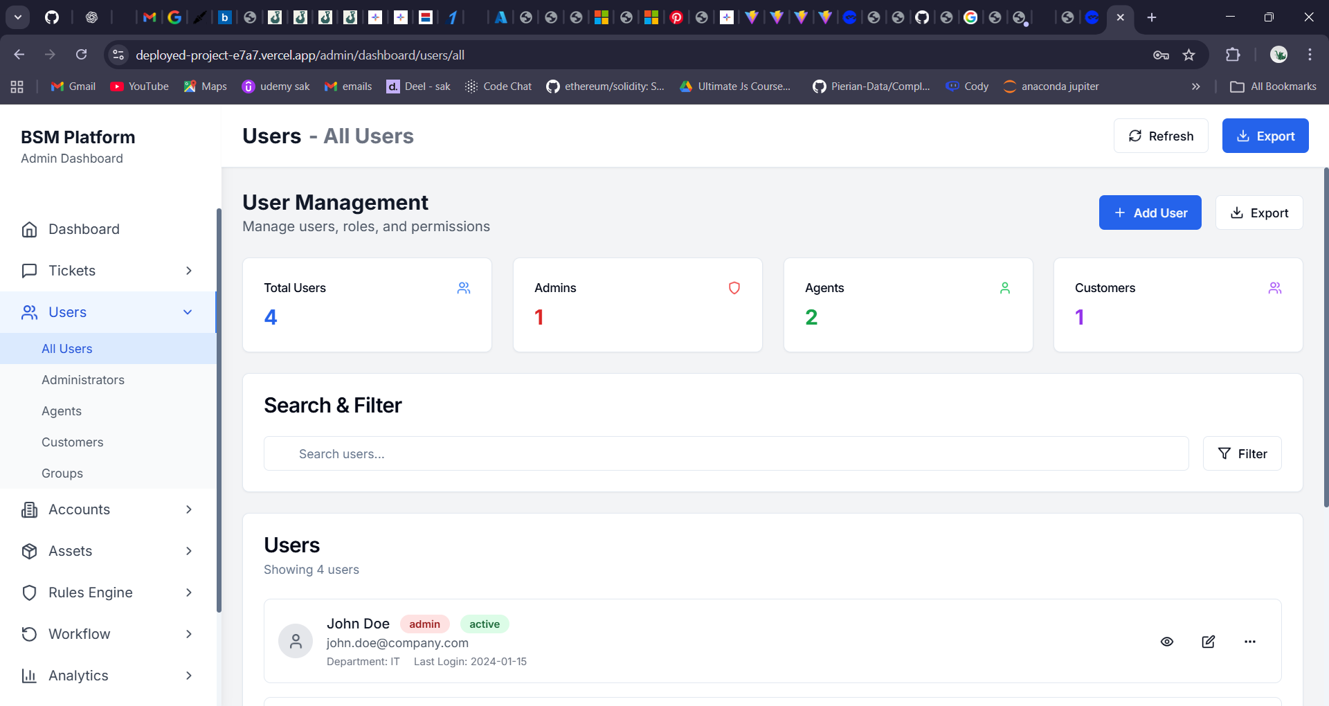 Business Management System - Screenshot 8